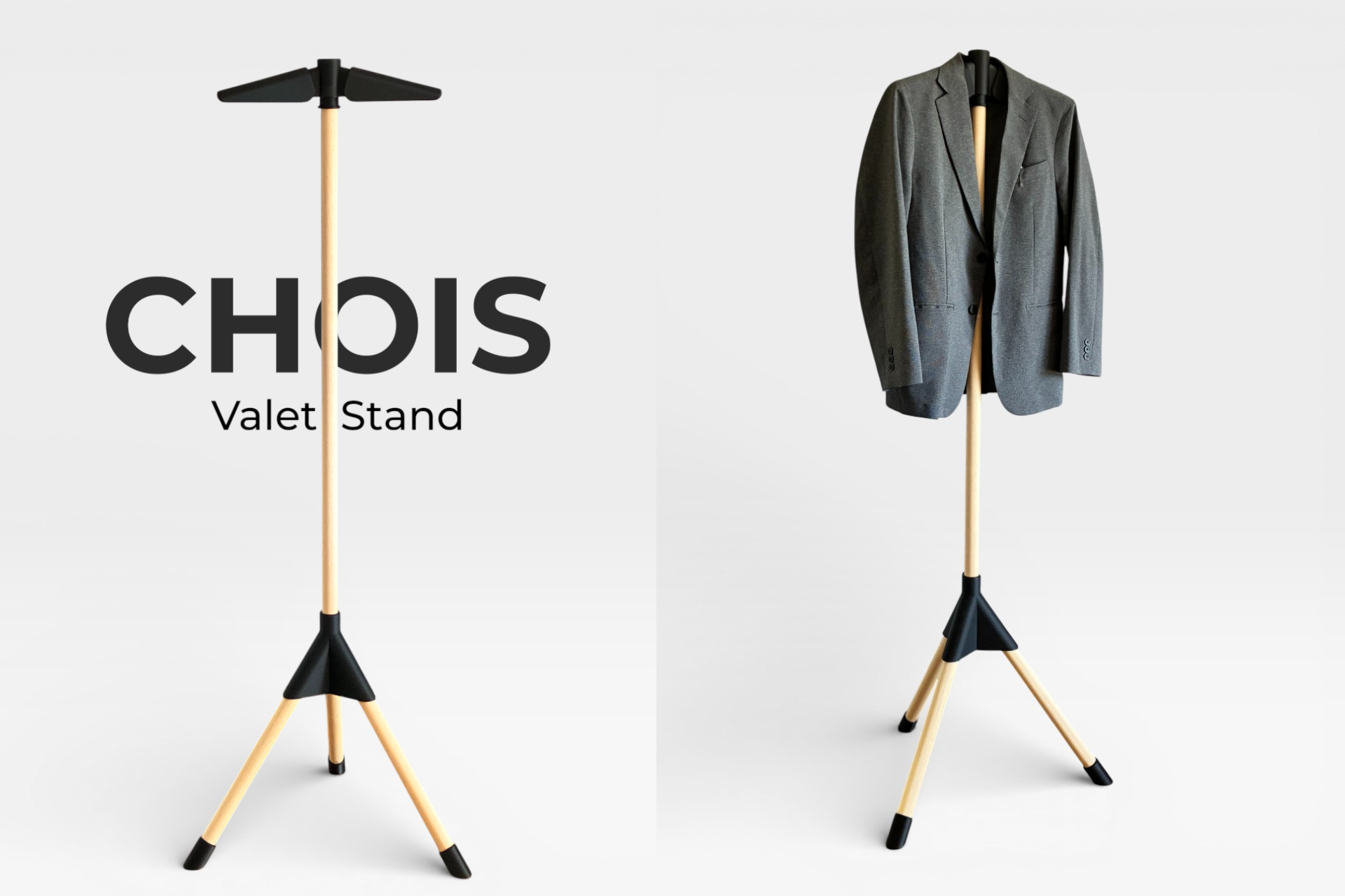 CHOIS Valet Stand with jacket